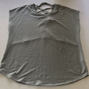 PS Love Some Crossover Action Sage Textured Top 2XL New A1402